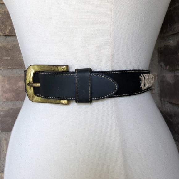 Vintage Belt M Western Leather Women’s - Picture 2 of 16